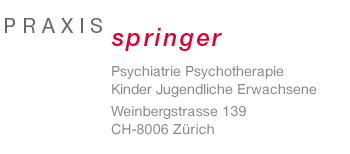 Praxis Springer Angststörungen Zürich